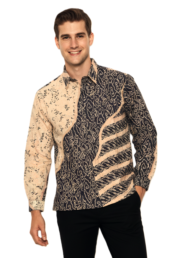Batik Kebaya Couple Set Naomi - Mahogany 1