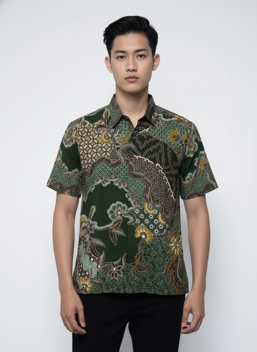 Men's Batik Shirt – Canopy Legacy | Short Sleeves