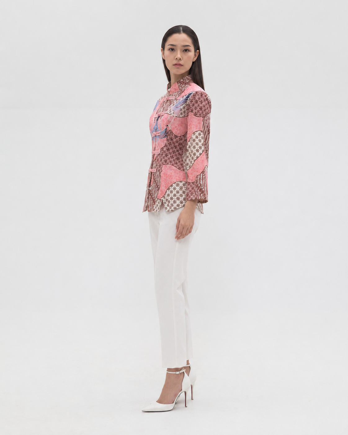 Women’s Batik Tang Suit – Prosperity in Bloom
