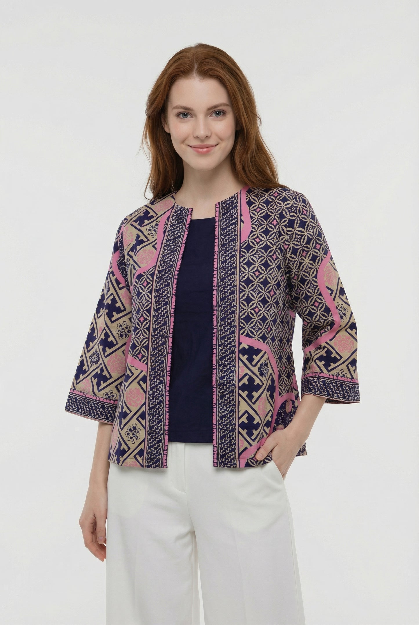 Women's Batik Blouse - Artistic Heritage