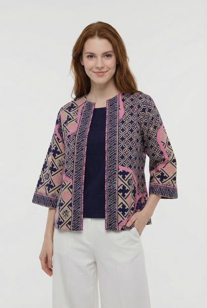 Women's Batik Blouse - Artistic Heritage