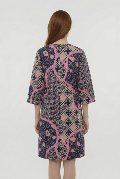 Women's Batik Kimono Dress - Artistic Heritage