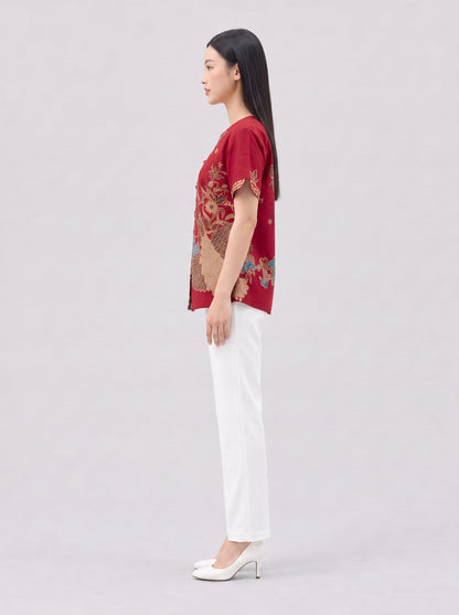 Women's Batik Tang Suit - Phoenix Prosperity