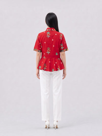 Women's Kebaya Blouse - Phoenix Prosperity