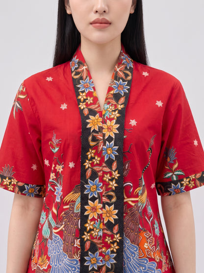 Women's Kebaya Blouse - Phoenix Prosperity